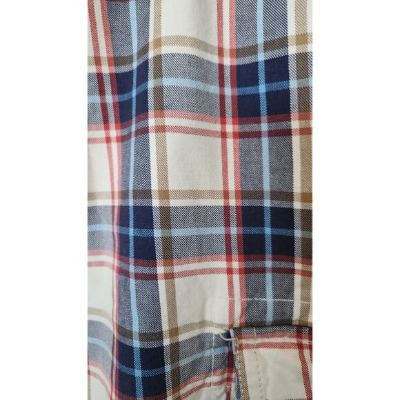 Old Navy Men's Cargo Shorts size 33 Multicolored Plaid - Picture 3 of 6